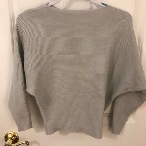 Grey Soft Material Sweater